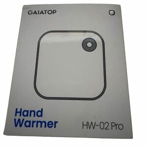 Gaiatop Rechargeable Electric Hand Warmer HW-02 Pro New Sealed USB